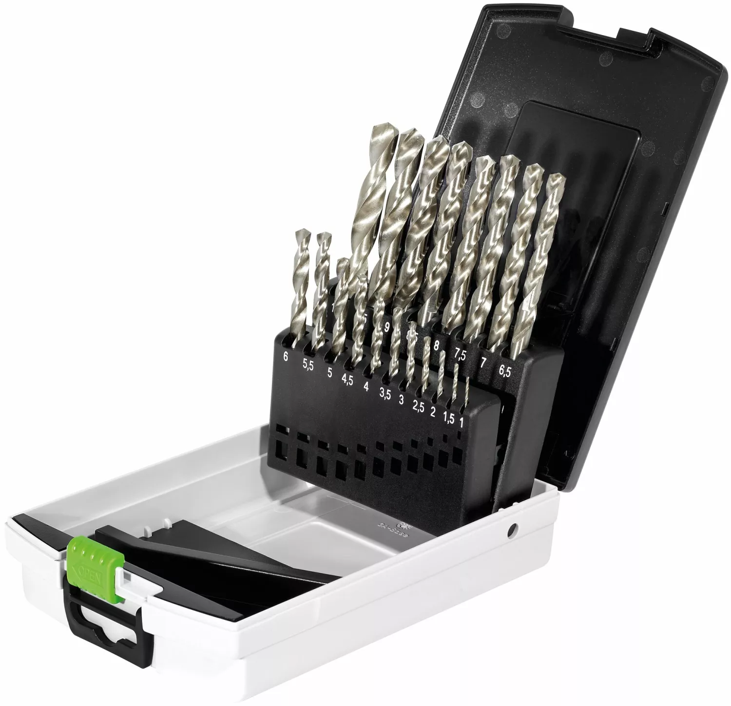 Festool HSS D 1-10 Sort/19 - Coffret pour forets acier HSS-image