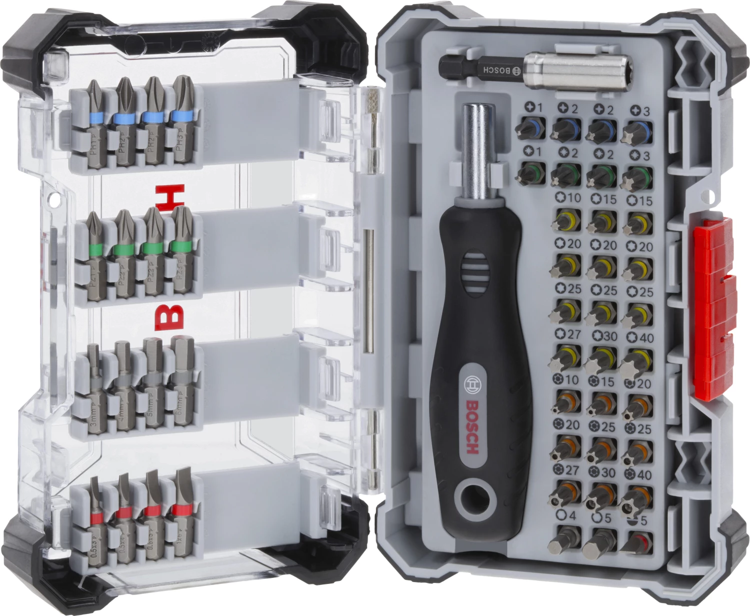 Bosch 2607012080 Jeu de 50 embouts de vissage - extra durs-image