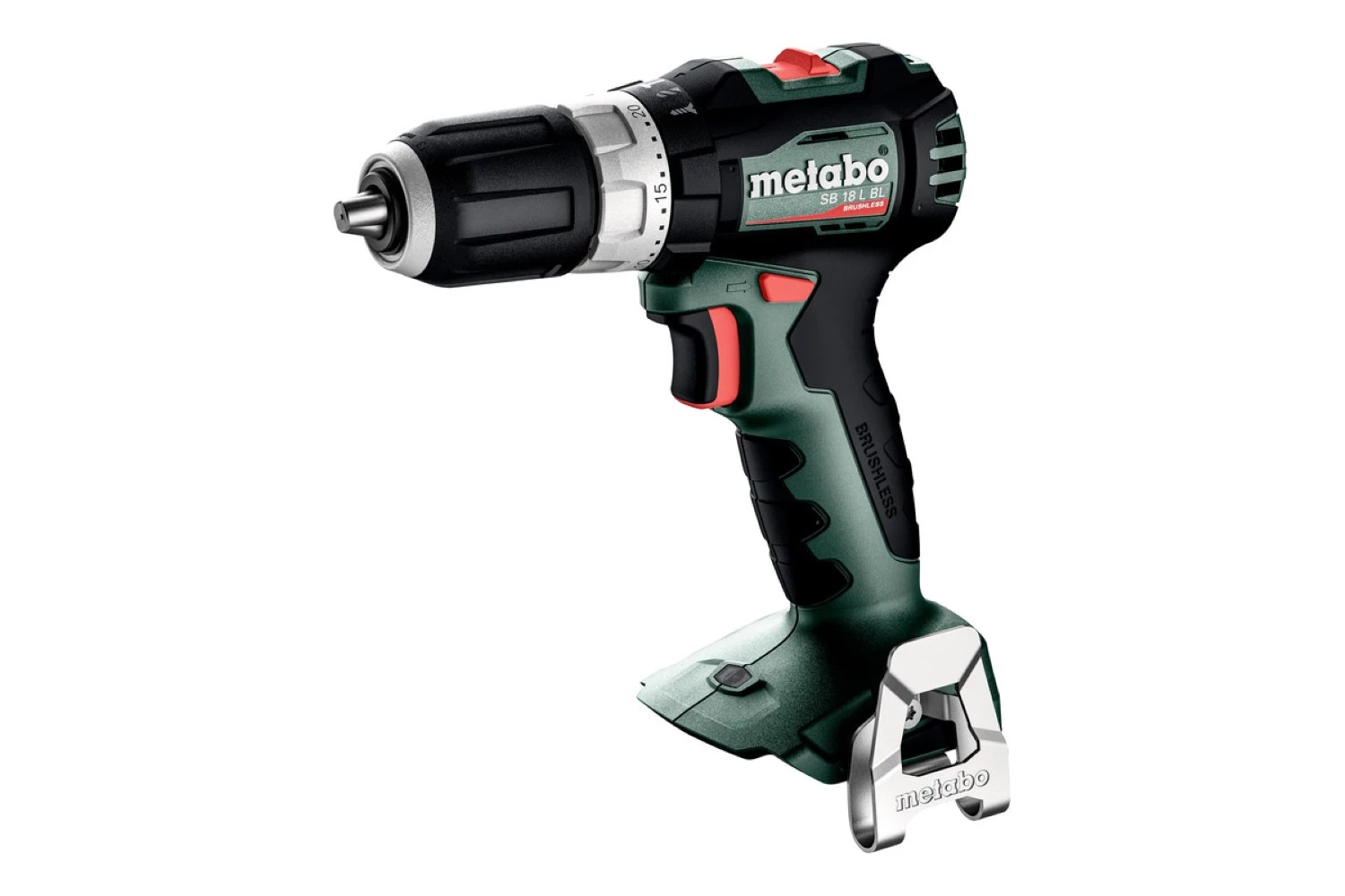Metabo SB 18 L BL 18V Li-Ion Accu klopboormachine set (2x 2.0Ah accu) in metaBOX - koolborstelloos-image