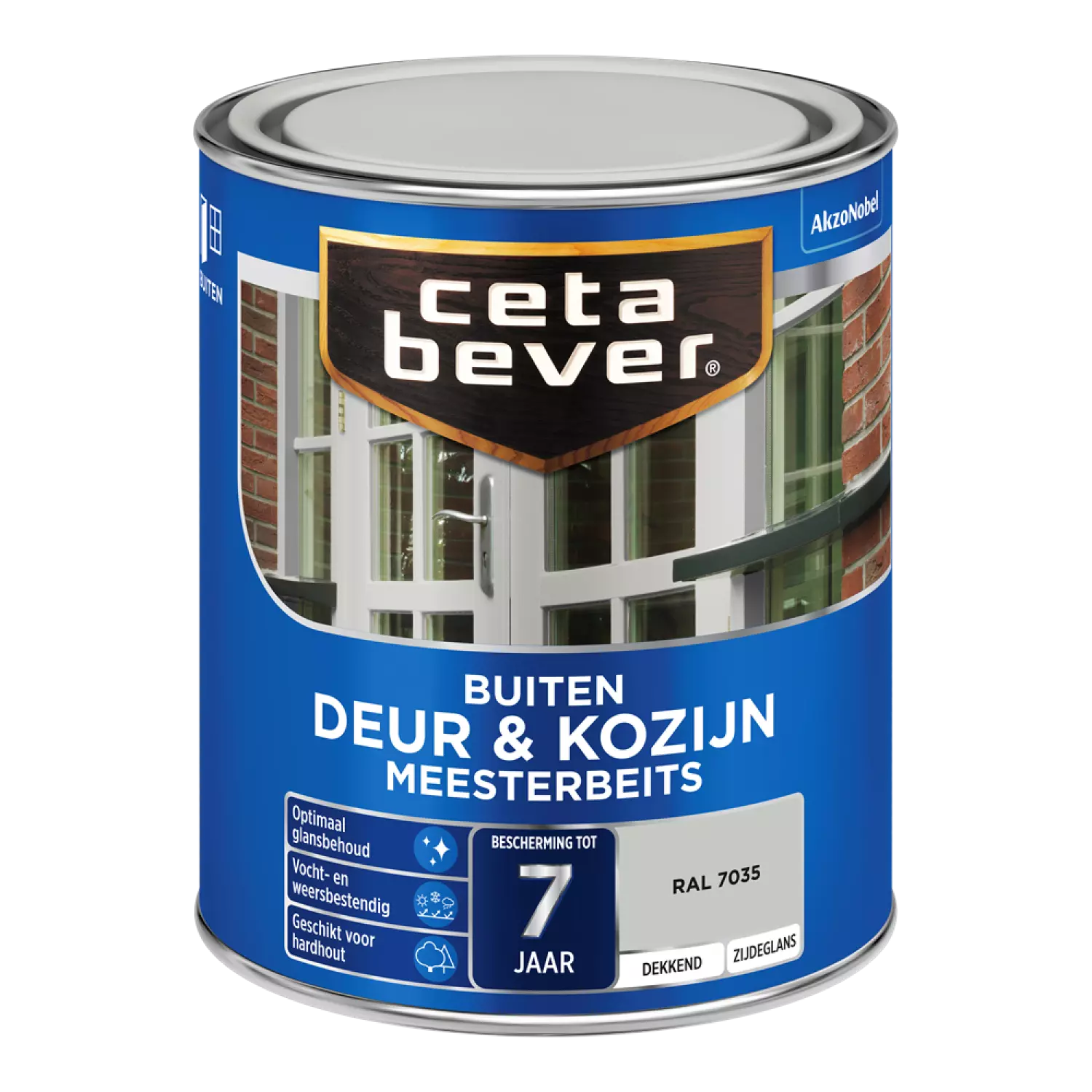 Cetabever Meesterbeits Deur En Kozijn Dekkend - Lichtgrijs - 0,75L-image