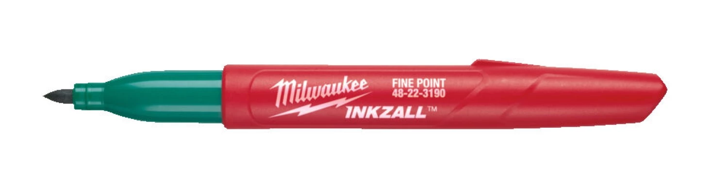 Milwaukee 4932492127 INKZALL™ Marqueur - Fin - Vert - 1.0 mm-image