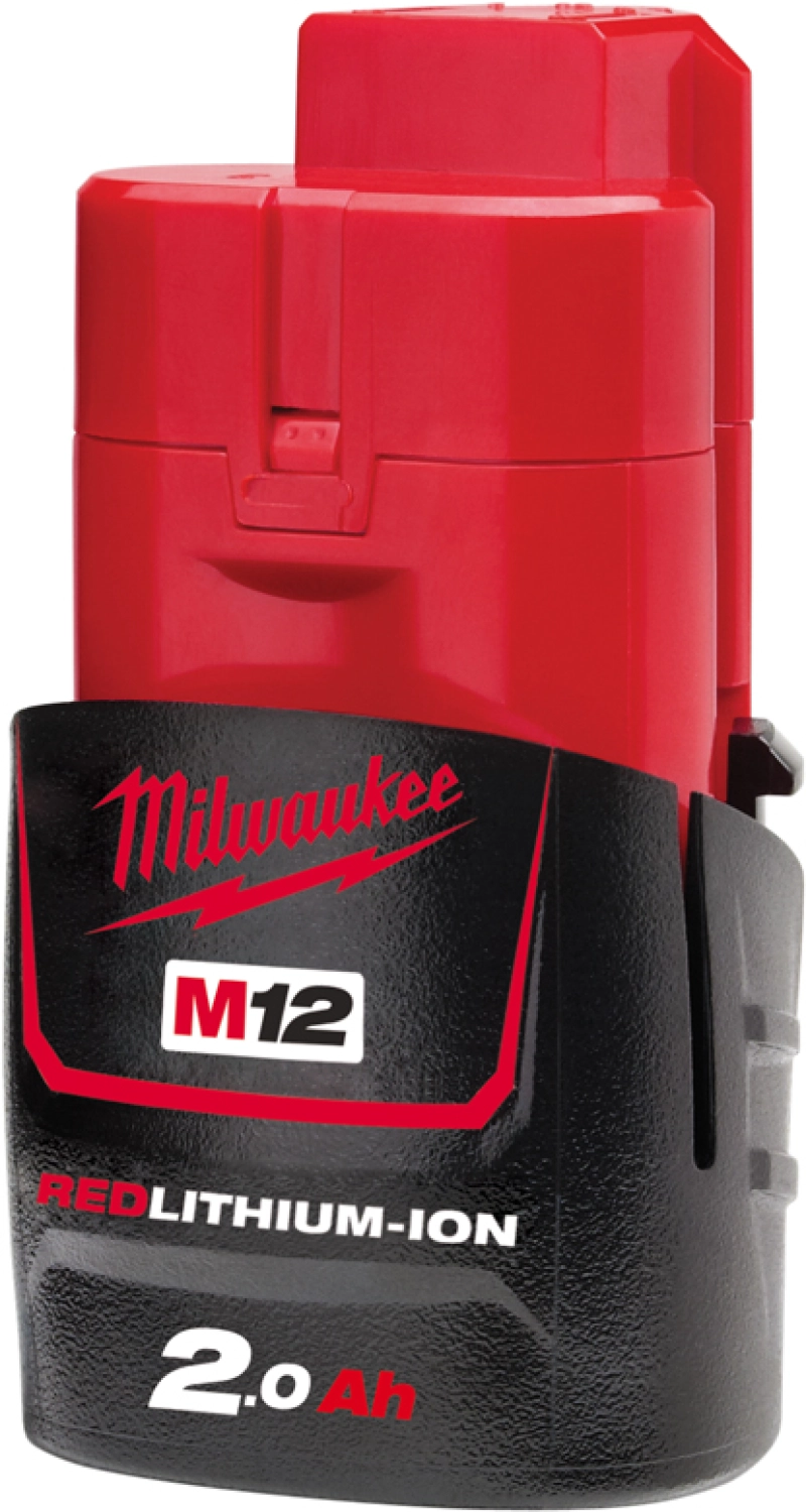 Milwaukee 12V Li-Ion accu starterset (2x 2.0Ah) + lader-image