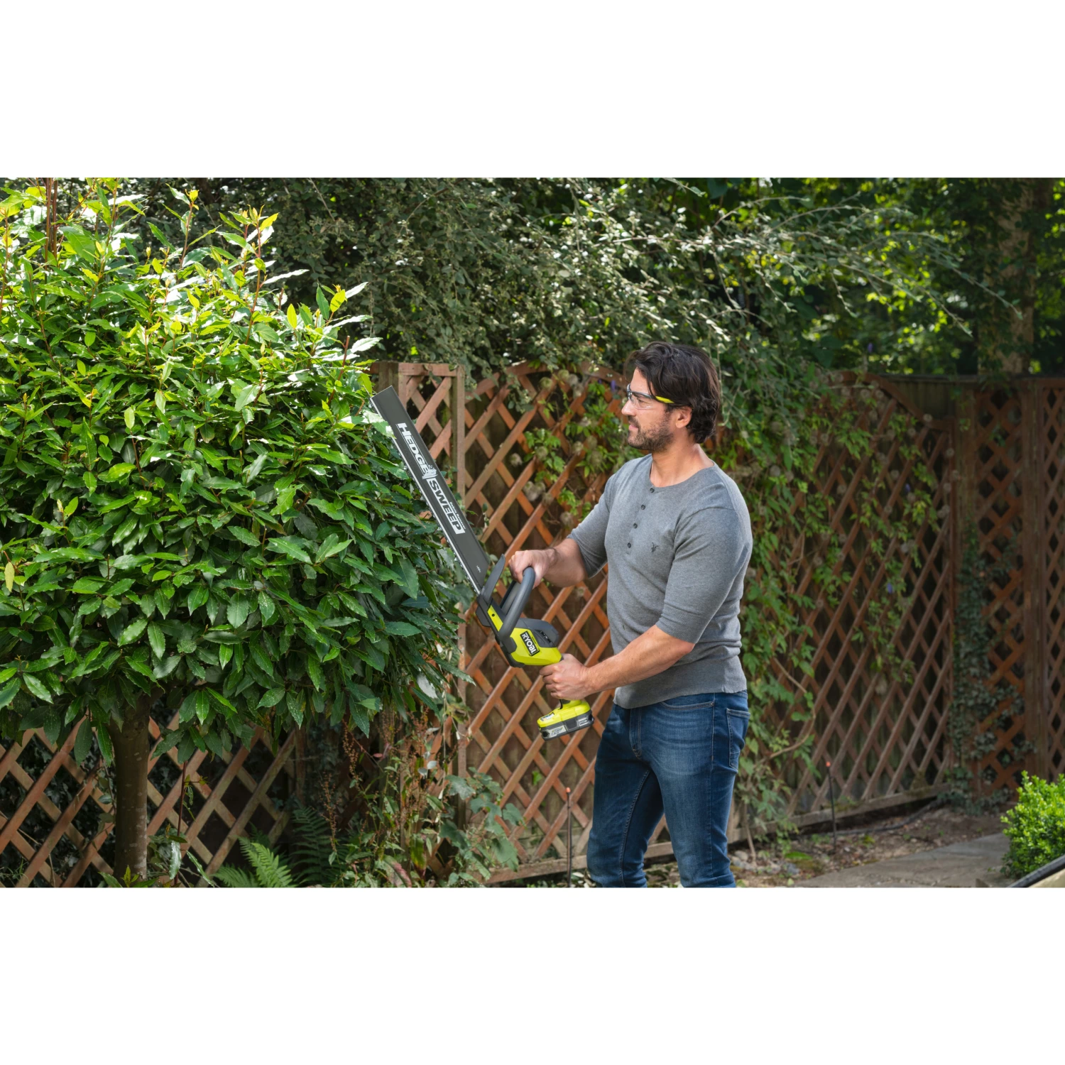 Ryobi RY18HT50A-120 18V Li-ion accu heggenschaar set (1x 2.0Ah accu) - 500mm-image