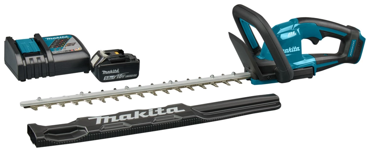 Makita DUH506RT Taille-haie sans fil - LXT 18V - 1 batterie 5,0Ah - 500 mm-image