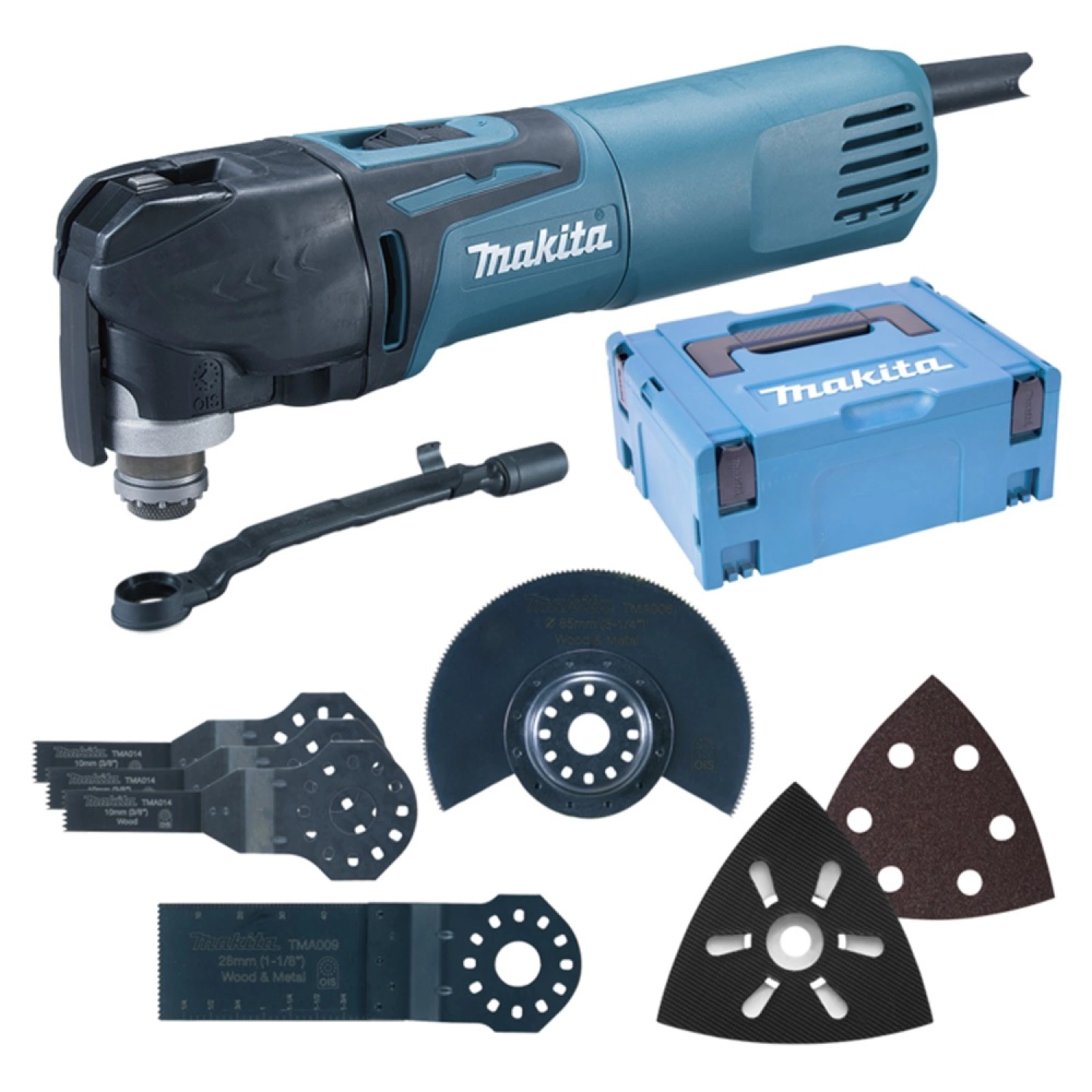 Makita TM3010CX5J Multitool + 56-delige accessoiresset in Mbox - 320W-image