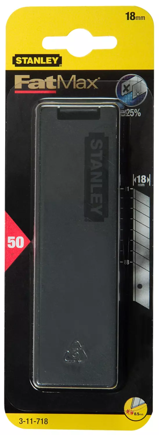 Stanley 3-11-718 FatMax Reserve afbreekmessen - 18mm (50st)-image