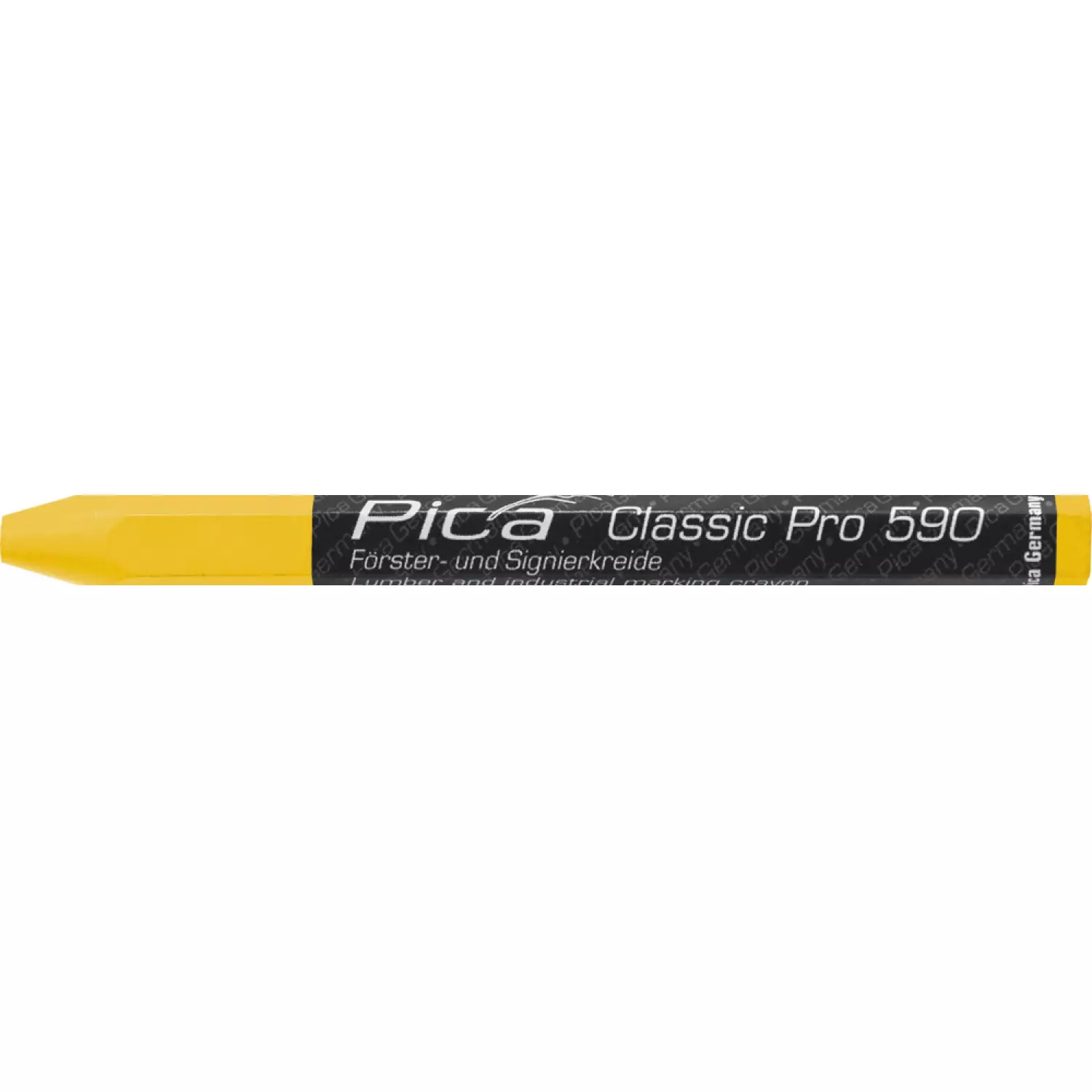 Pica 590/44 PRO Markeerkrijt - Geel - 12 x 120mm (12st)-image