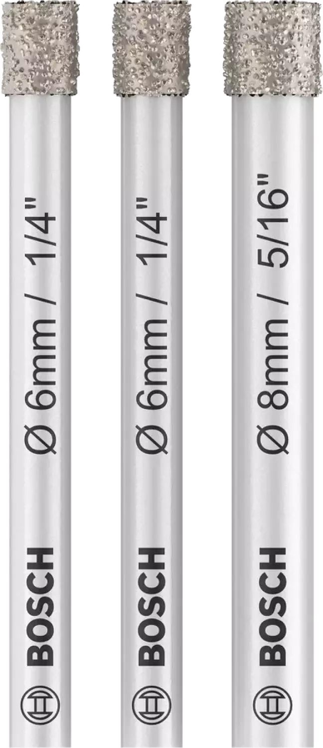 Bosch 2607011626 pro 3-delige ceramic boorset - 6 mm - 8 mm-image