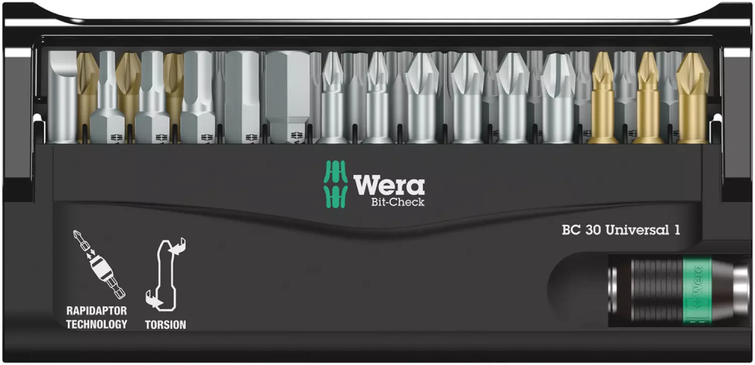 Wera 5056440001 30-delige Bit-Check Universal Bitset-image