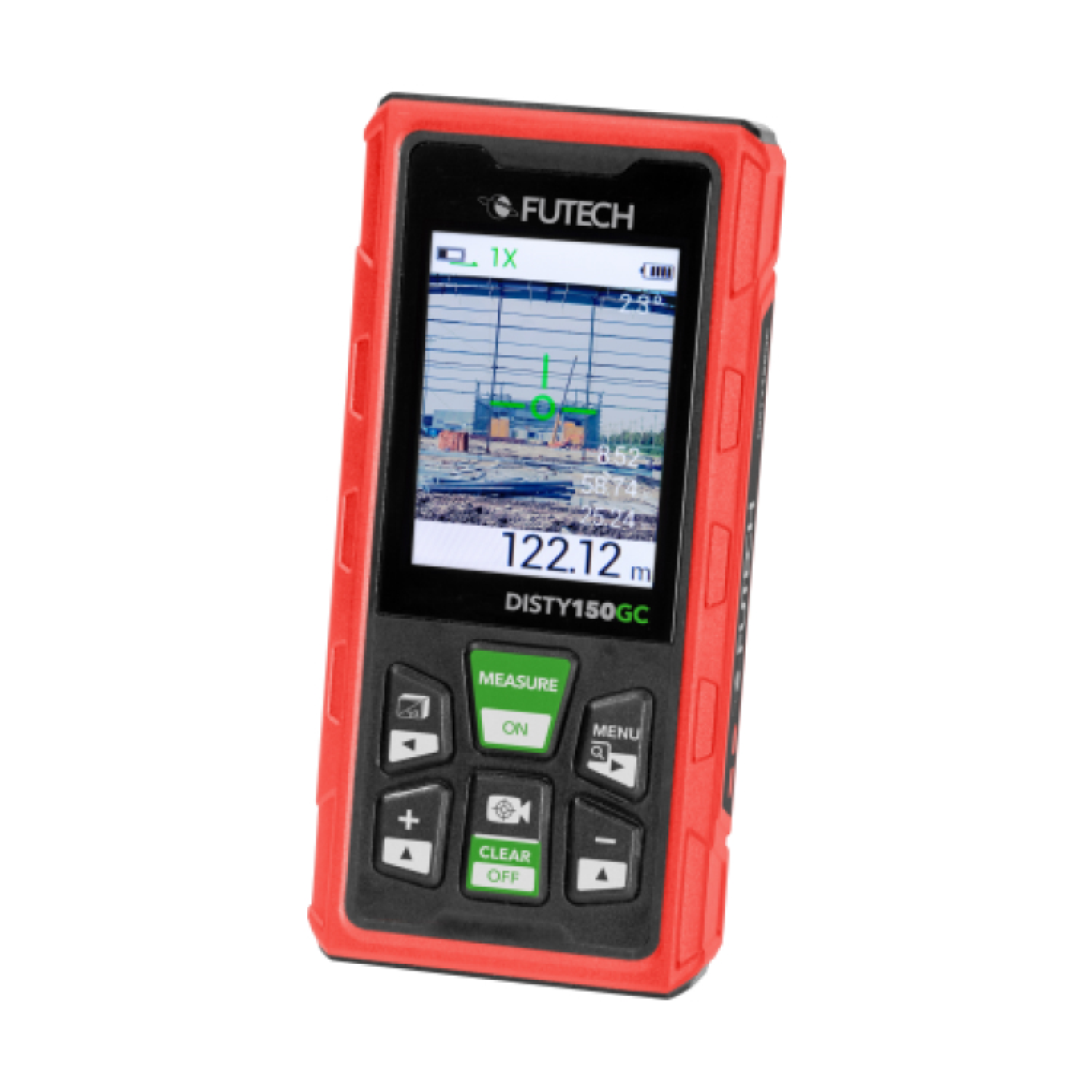 Futech Disty 150 Afstandsmeter - 150m - groen - IP68-image
