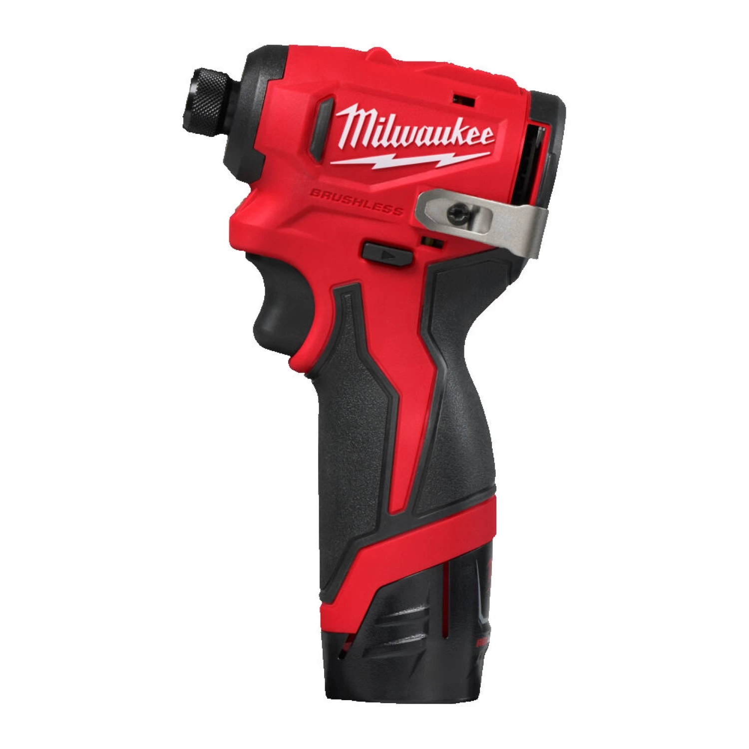 Milwaukee M12 BLIDRC-202C Kit visseuse à percussion sans fil 12 V Li-ion (2 batteries 2,0 Ah) dans un coffret - 124 Nm-image