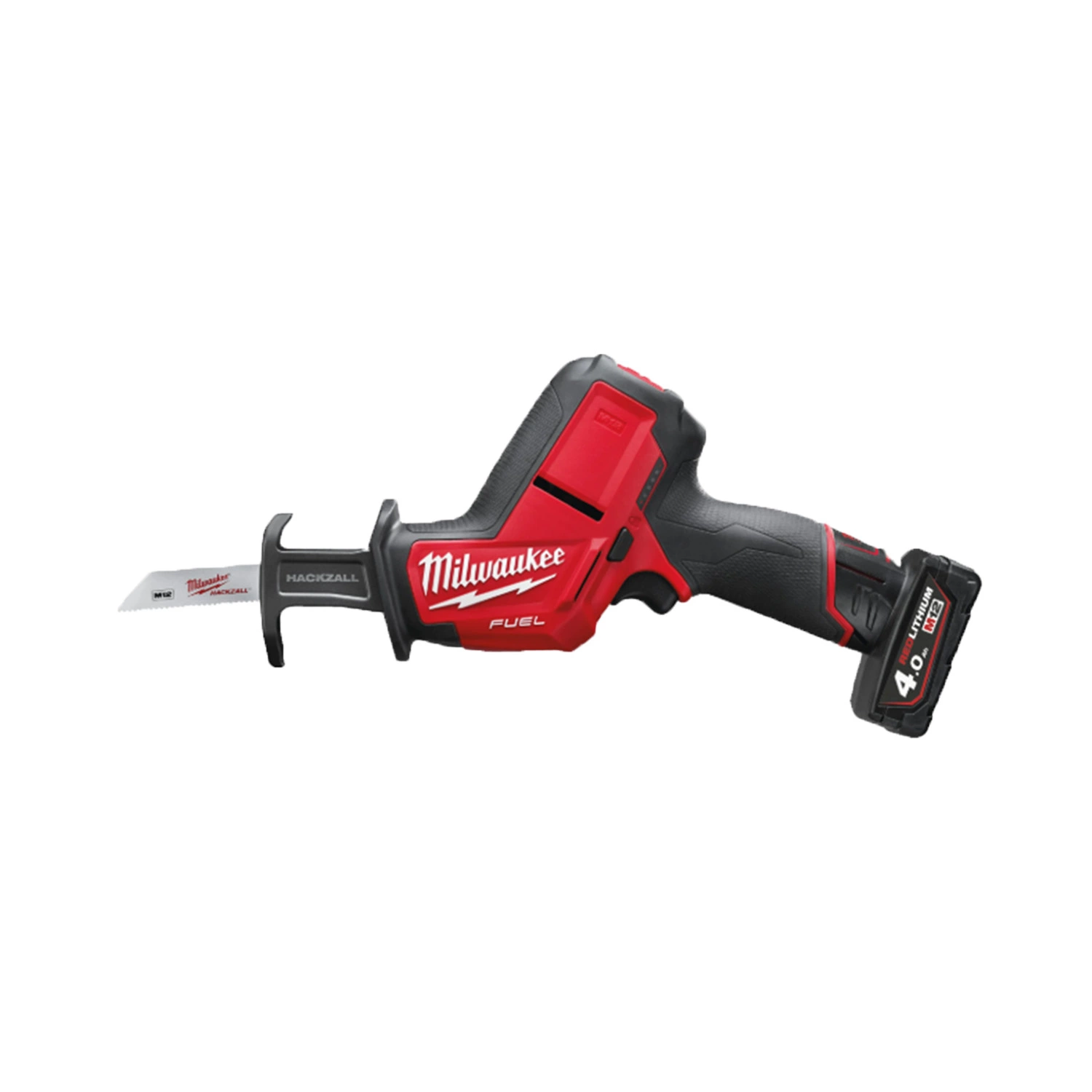 Milwaukee M12 CHZ-602X 12V Li-Ion accu reciprozaag set (2x 6.0Ah accu) in HD Box - snelwissel - koolborstelloos-image