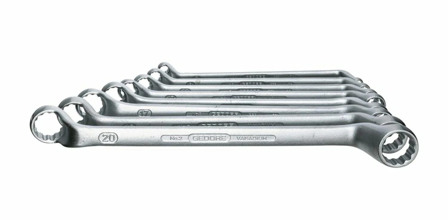 Gedore 2 8-delige Ringsleutelset - 6-22mm-image