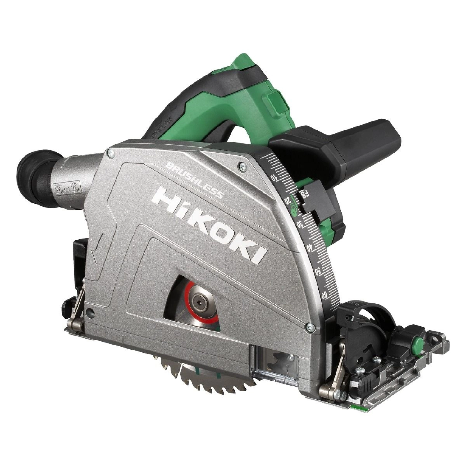 HiKOKI C3606DPAW2Z 36 V (18 V/36 V) batterie Li-ion Scie plongeante corps en HSC - 165 mm-image