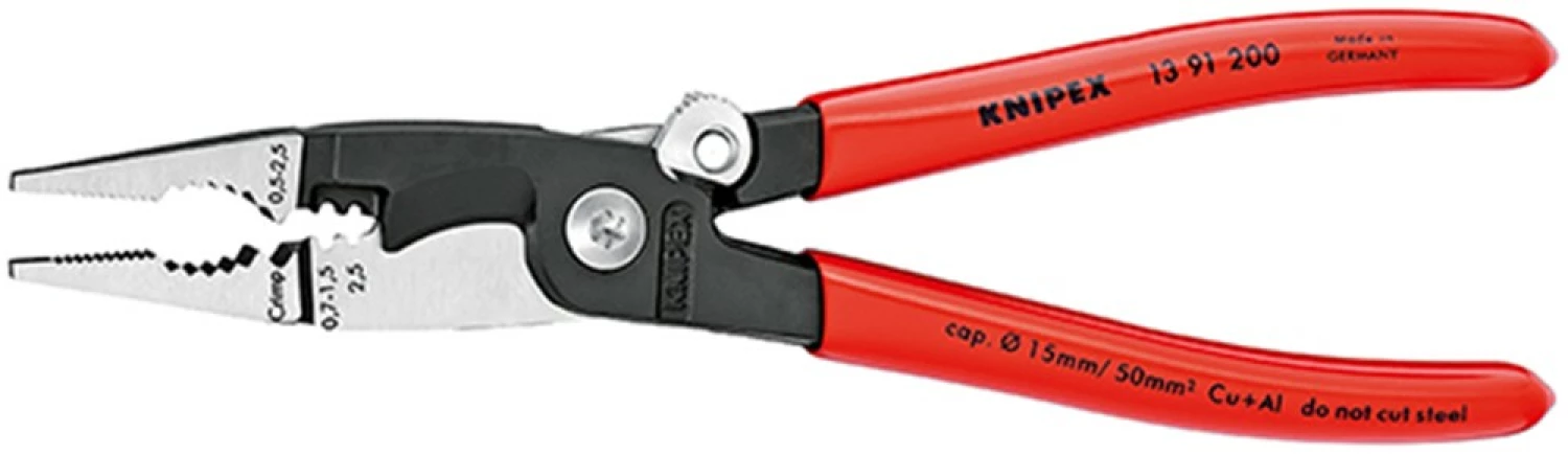 Knipex 1391200 Installatietang - Elektro - 200mm
