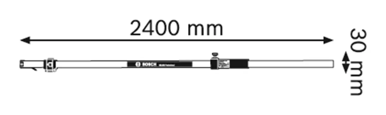 Bosch GR 240 règle télescopique - 240cm