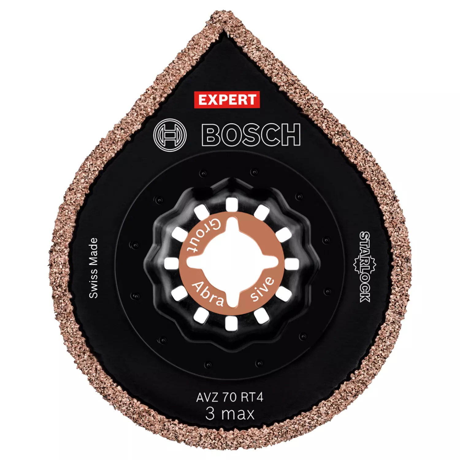 Bosch EXPERT 2608900041 - EXPERT Starlock Carbide 3 max Grout & Abrasive AVZ70RT4-image