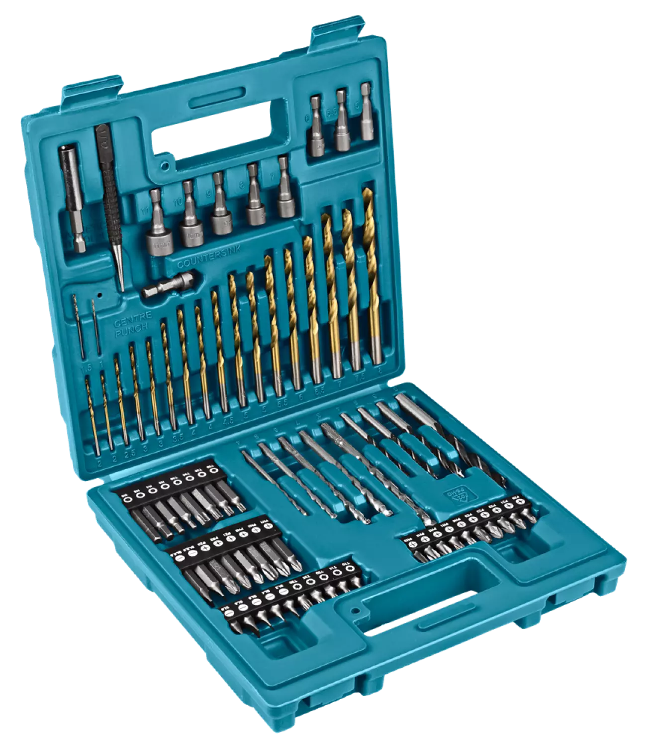 Makita B-49373 Jeu d'embouts de vissage et de perçage - 75 pièces-image