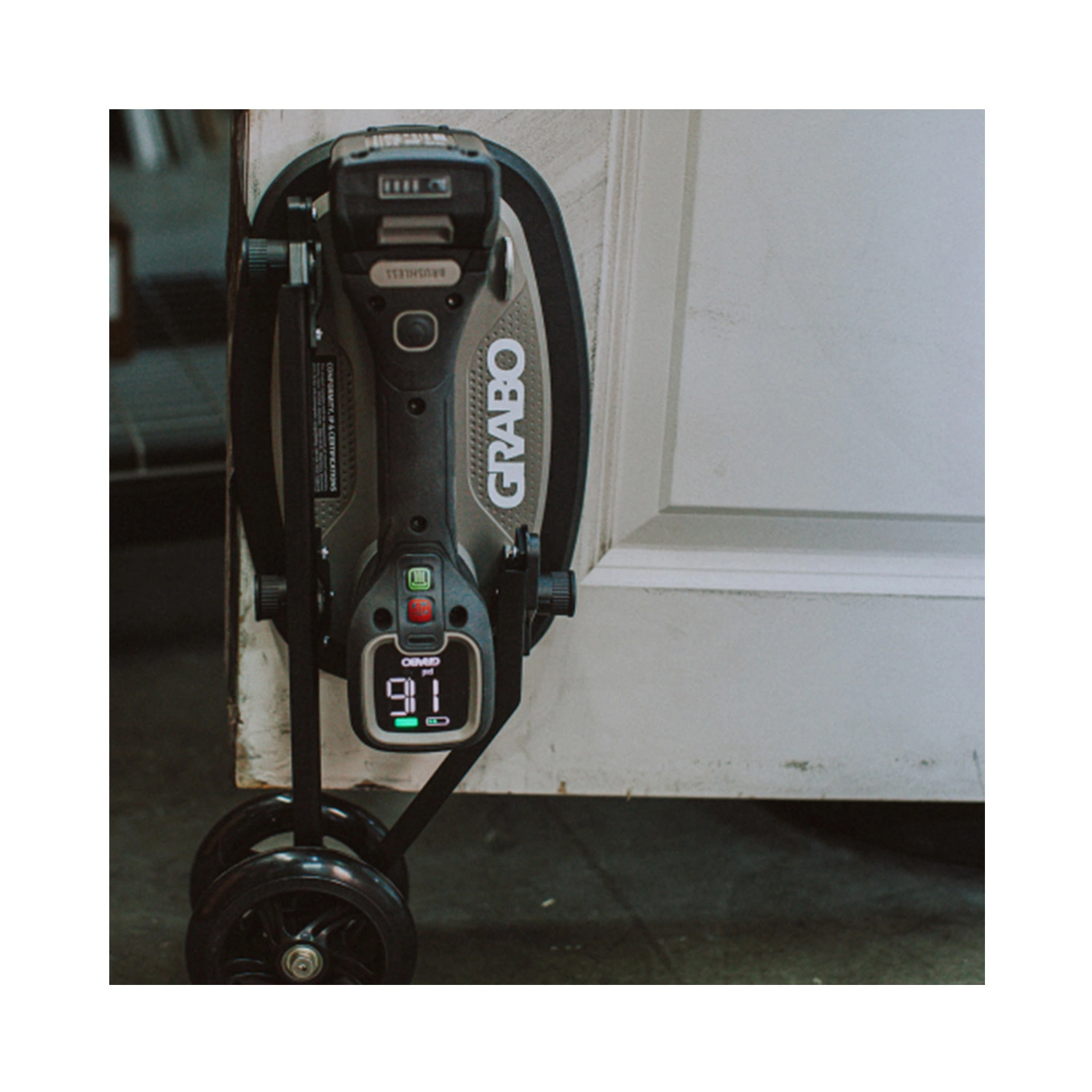 Grabo 11062 Roues de transport Roller pour Plus / Pro / Pro Brushless - 80 kg-image