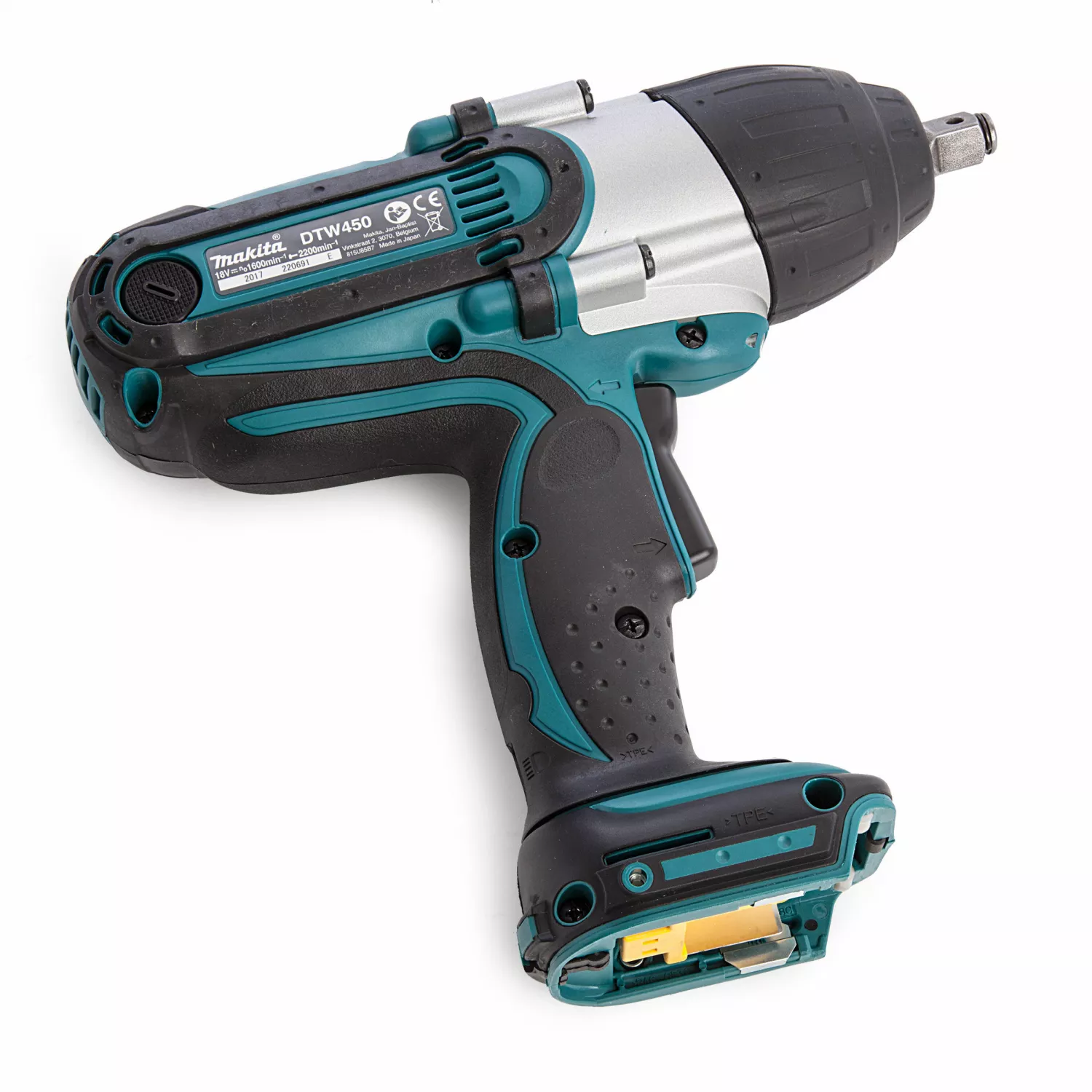 Makita DTW450Z - Boulonneuse à chocs sans-fil 18V Li-ion - 440 Nm - 1/2" - Machine seule-image