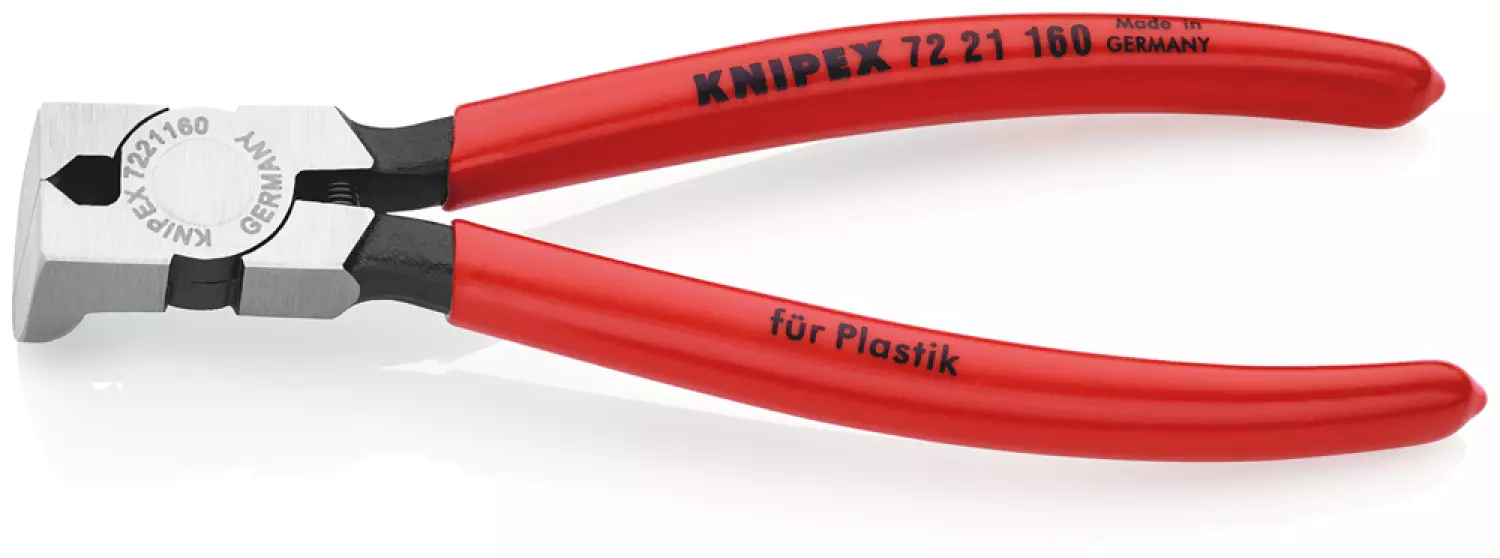 Knipex 7221160 Zijsnijtang voor kunststof - 160mm-image