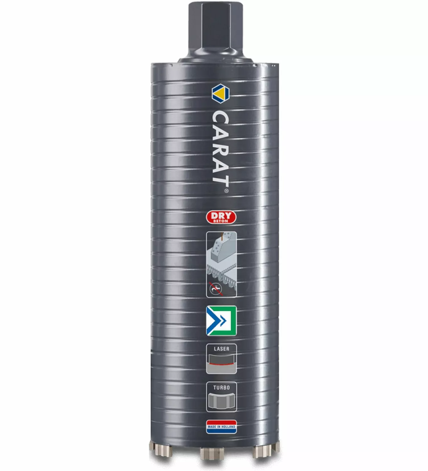 Carat ED06830020 - Foret diamant perçage à sec - 68 x 300 x 5/4" UNC-image