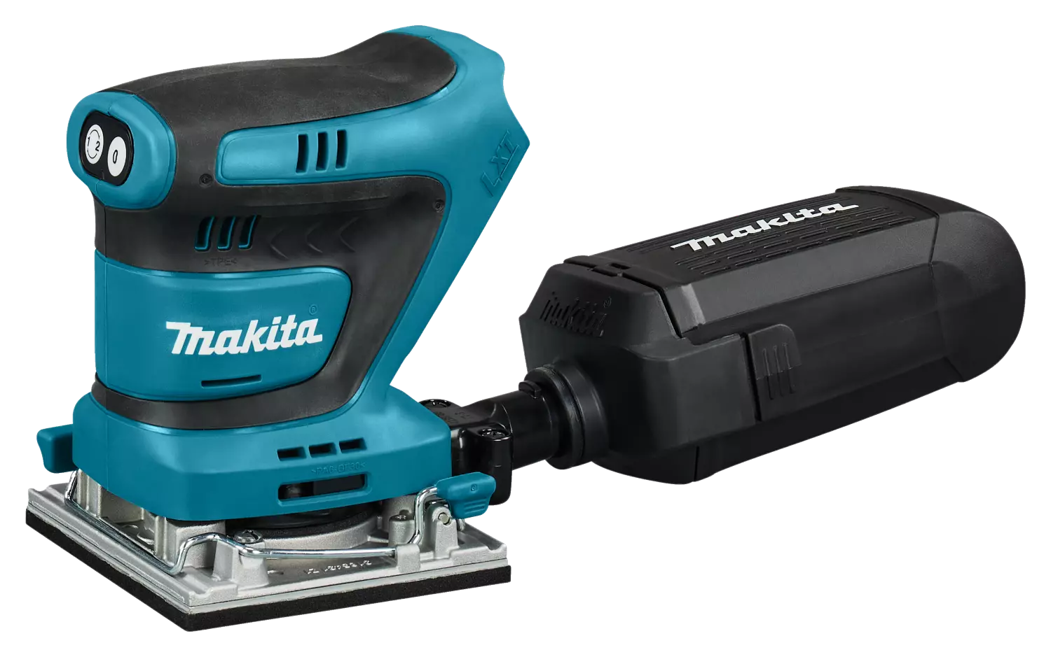 Makita DBO482Z LXT 18V Li-ion Accu Handpalm vlakschuurmachine body-image