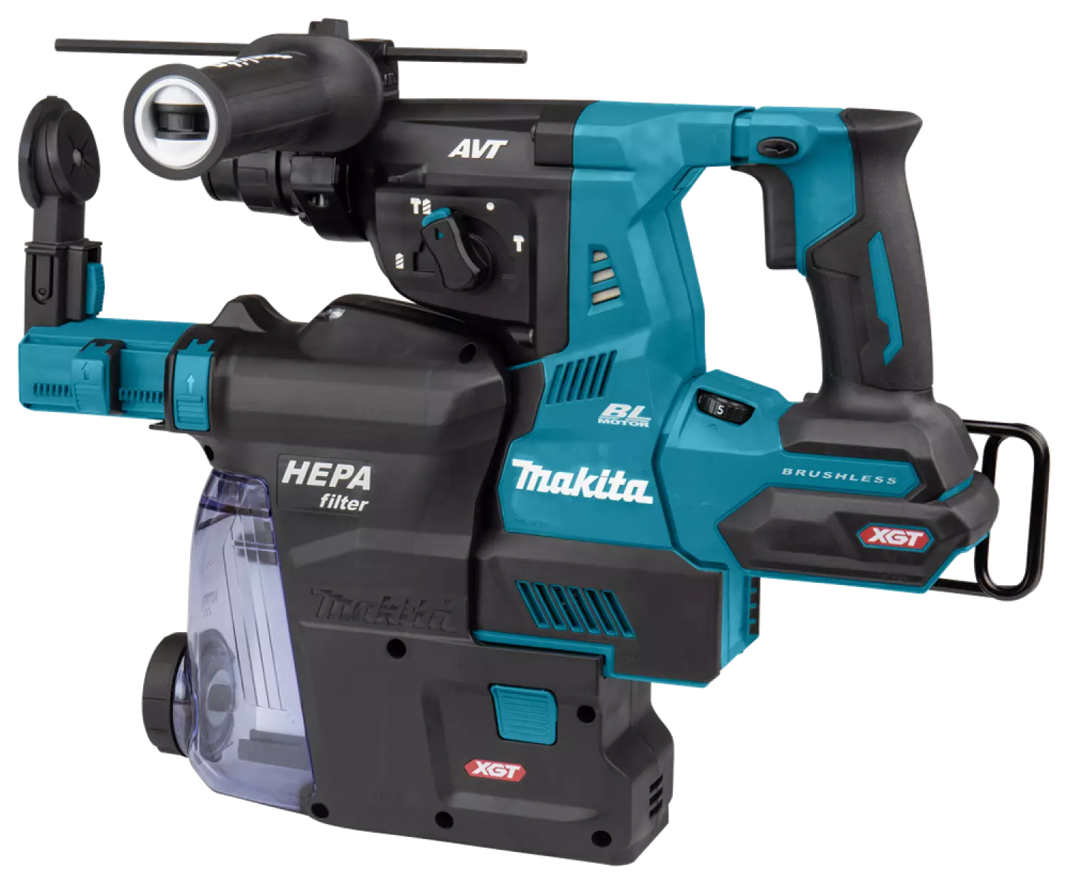 Makita HR003GZ02 Perforateur burineur sans-fil - XGT 40V max Li-ion - Système d'aspiration - Machine seule-image