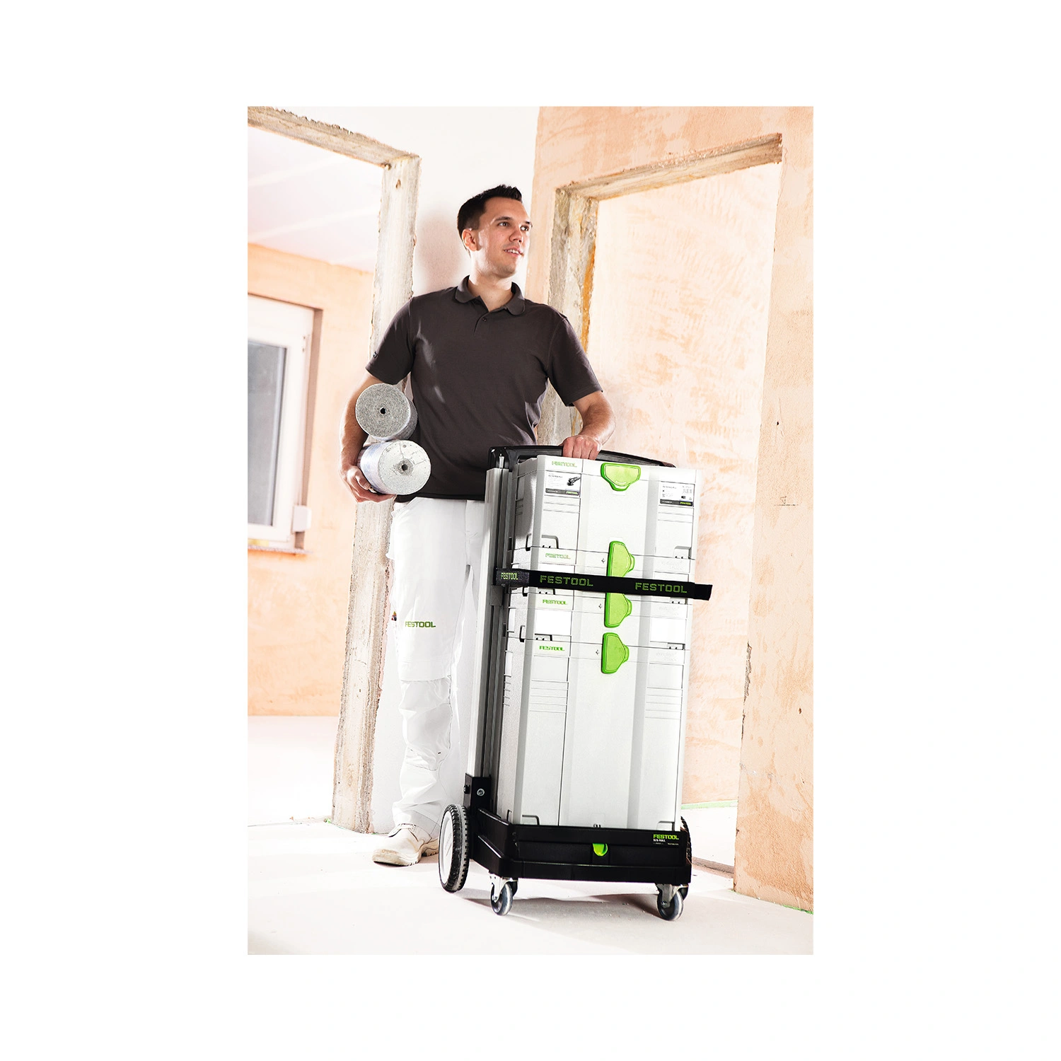 Festool 498660 / SYS-Roll 100 Troller voor T-LOC / Classic systainers