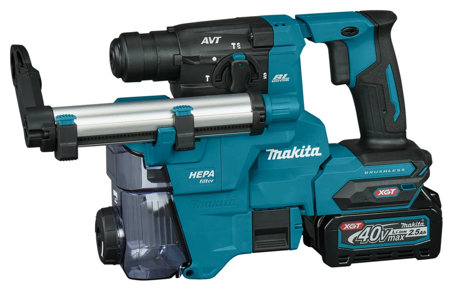 Makita DK402NX 40V Max Li-ion accu 5-Piece combination set (2x 4.0Ah accu) in Mbox-image