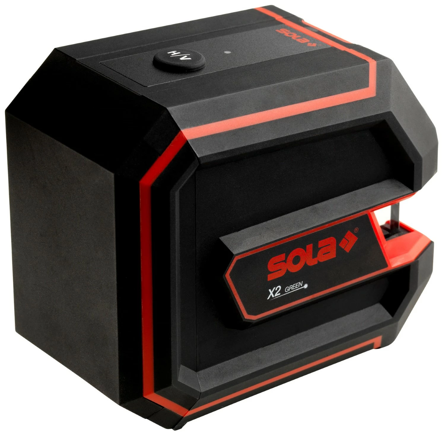 Sola Kruislijnlaser X2 Green PROFESSIONAL Set in koffer - groen - 30m - 2 lijnen - IP54-image