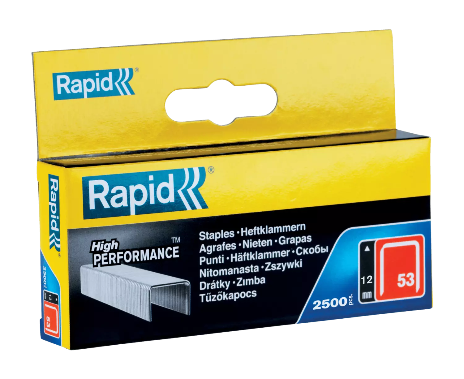 Rapid Dundraadnieten - 53/12mm - gegalvaniseerd - 2500st-image