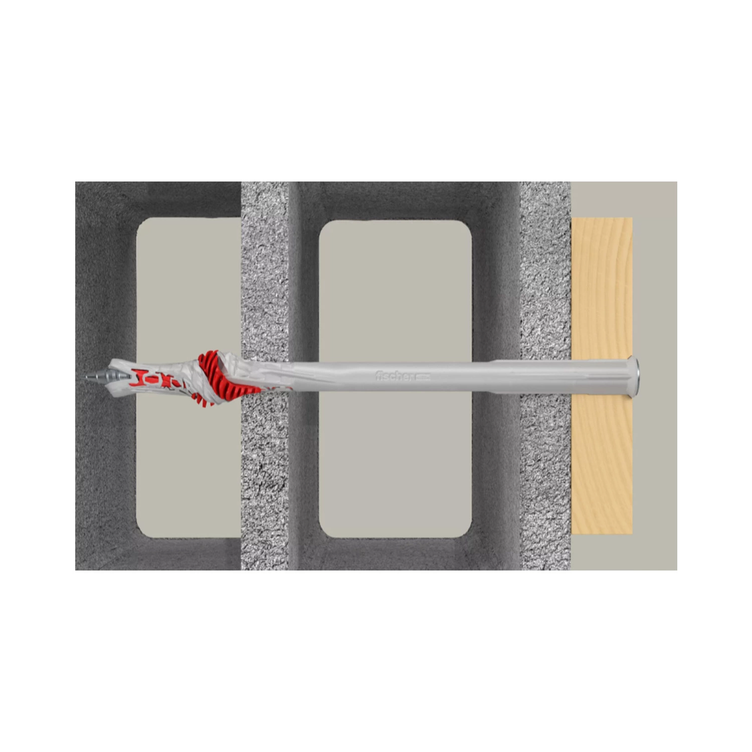 Fischer 562161 Ancrage de construction DuoXpand - tête fraisée - 10 x 200 T (50pcs)-image