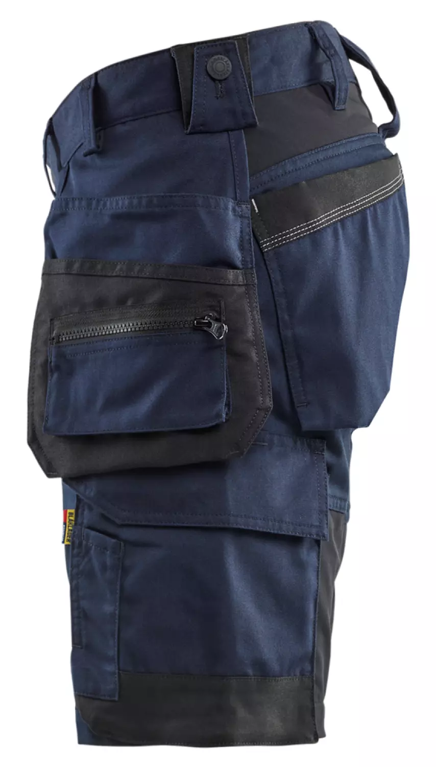 Blåkläder 1752 2-weg stretch Werkshort met gereedschapszakken - Donker marineblauw - Maat 48-image