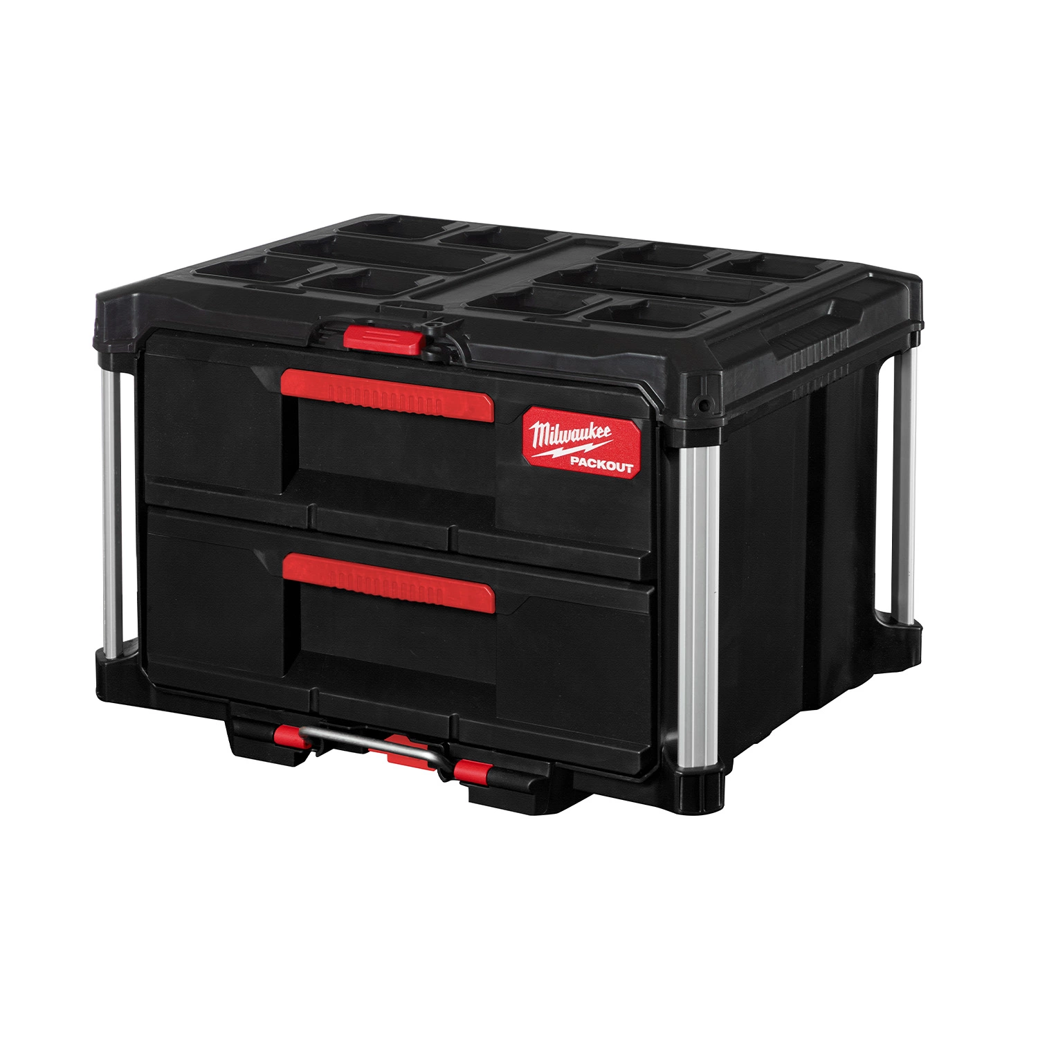 Milwaukee 4932472129 Packout - Boîte à outils - avec 2 tiroirs-image