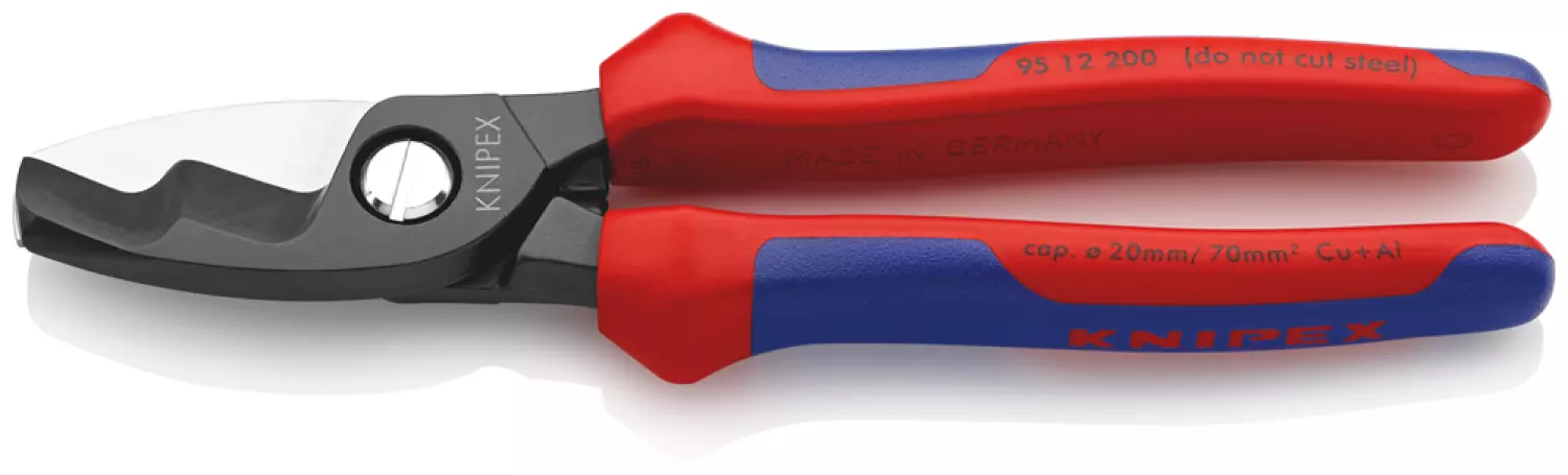 Knipex 95 12 200 - Coupe-câbles à double tranchants-image