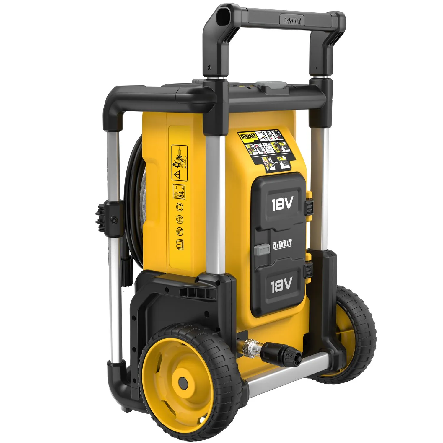 DeWalt DCMPW1600N 18V XR Li-Ion Accu Hogedrukreiniger body - 110 bar