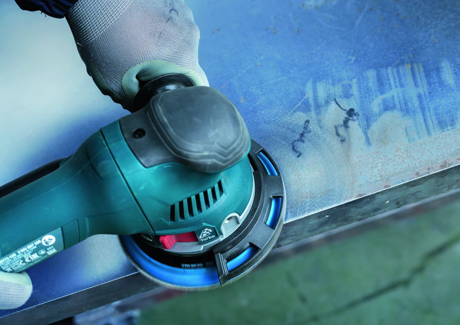 Bosch 2608902399 Disque abrasif EXPERT O780 avec support film - 125 mm - K60 (6 pièces)-image