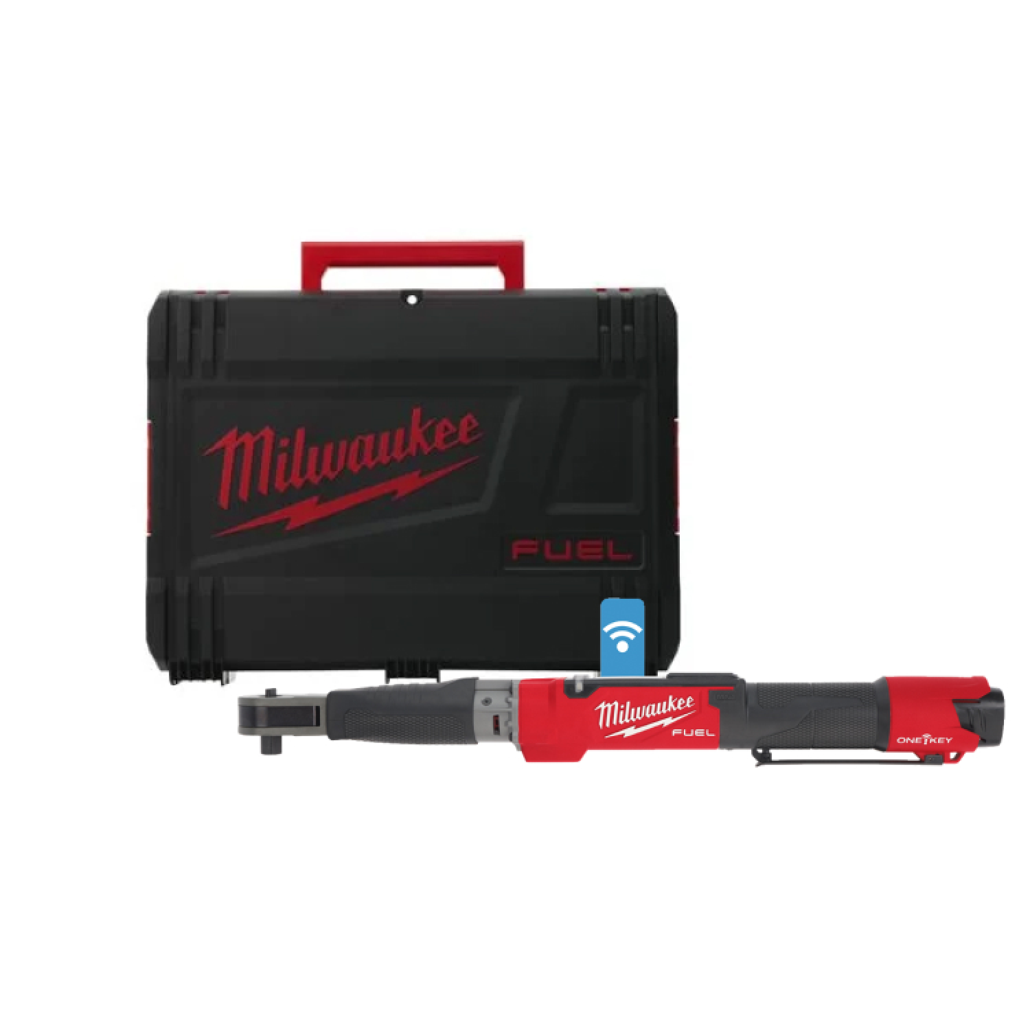 Milwaukee M12 ONEFTR12-201C 12V Li-ion accu momentsleutel (1x 2.0Ah accu) set in koffer - 16,9-203.4Nm-image