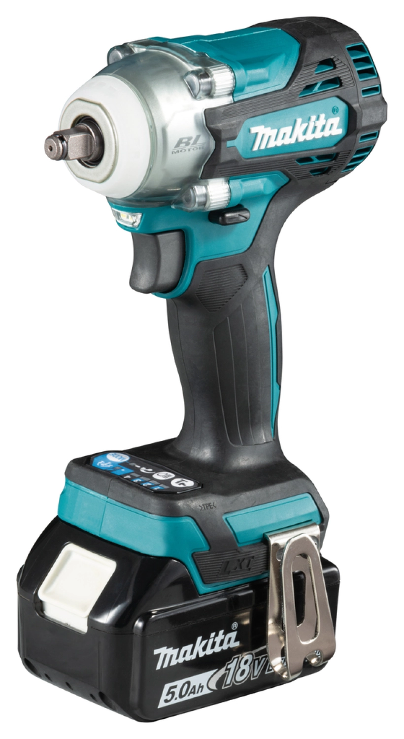 Makita DTW302RTJ 18V Li-Ion accu slagmoersleutel set (2x 5,0Ah) in Mbox - 3/8" - koolborstelloos-image