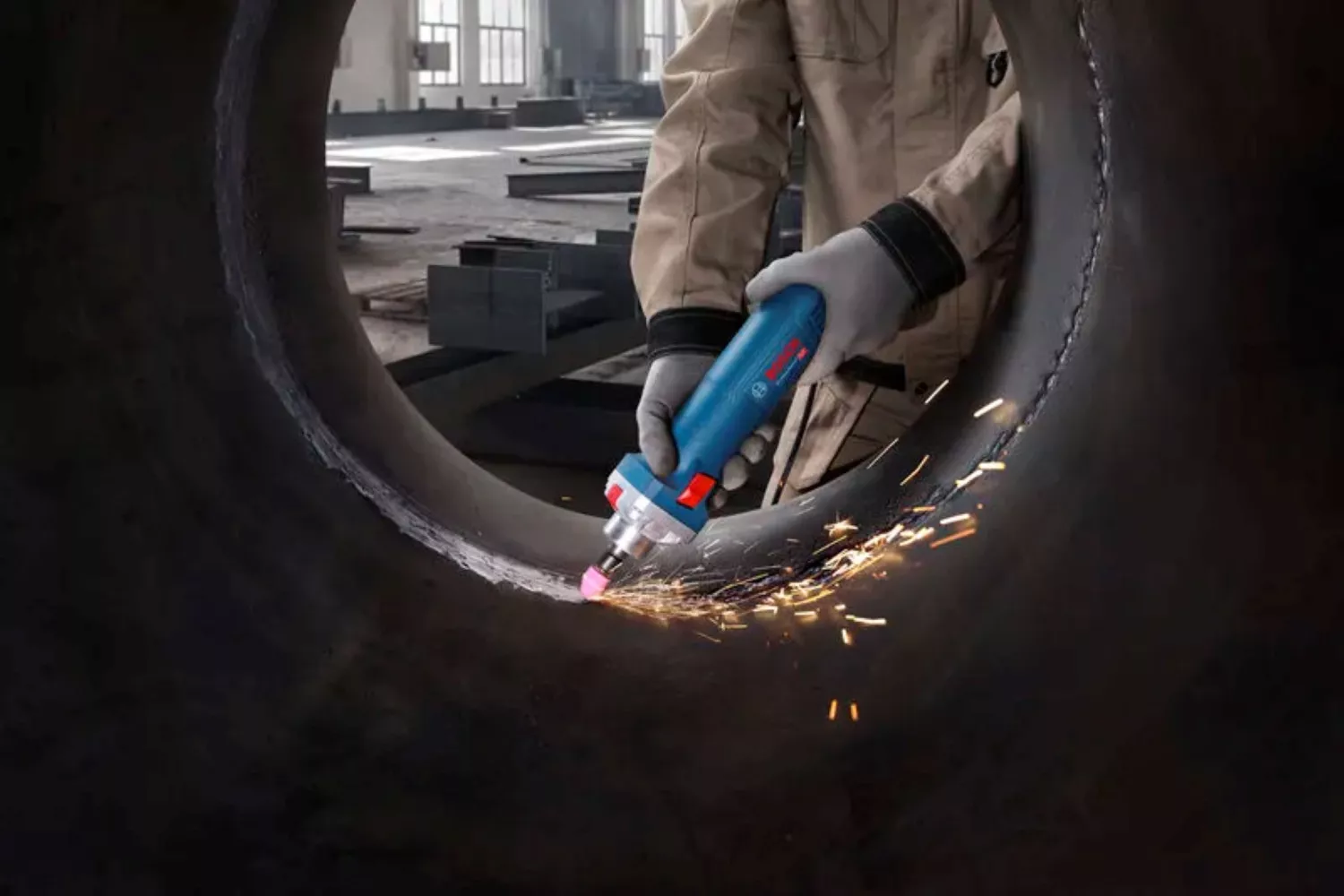 Bosch GGS 30 S Rechte slijper - 750W - 6mm-image