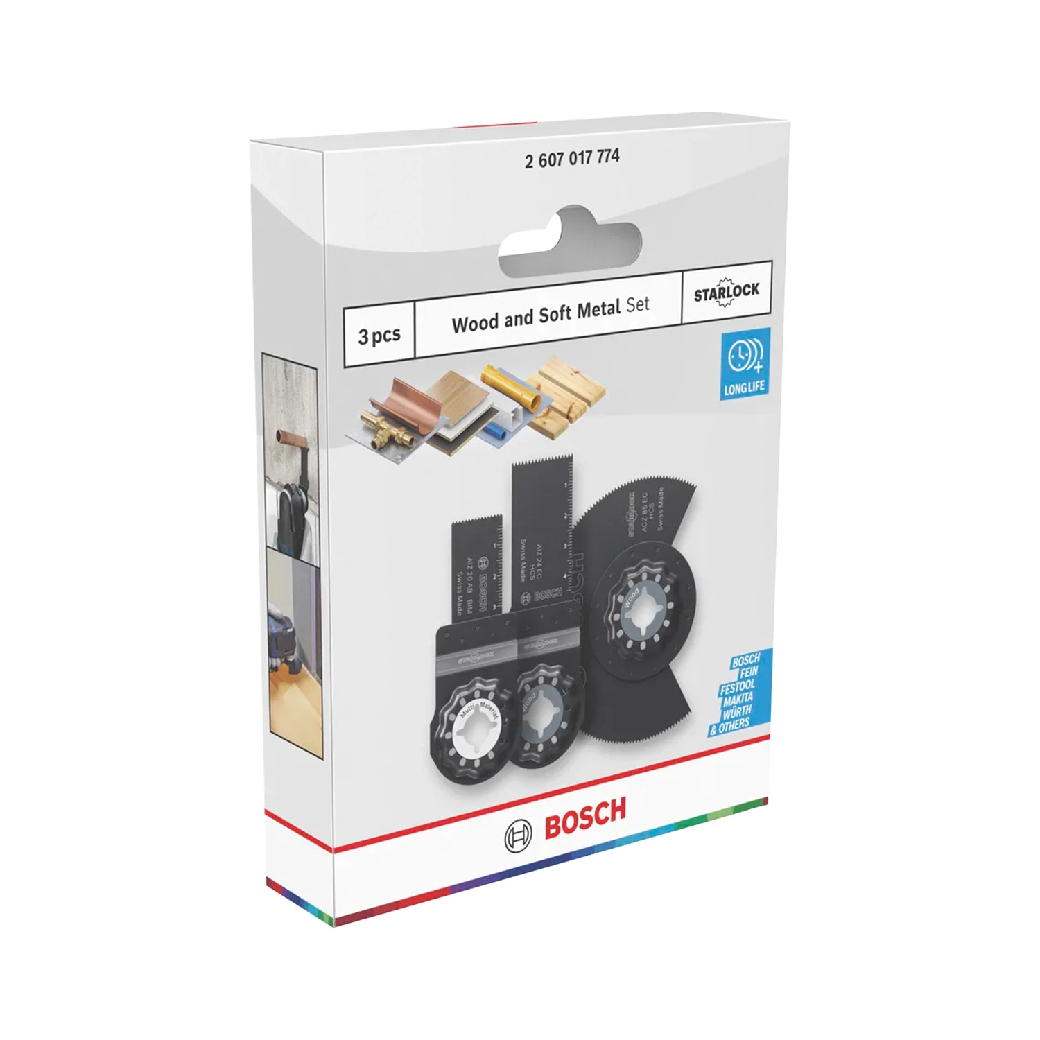 Bosch PRO Wood and Soft Metal 3-delige zaagbladenset-image