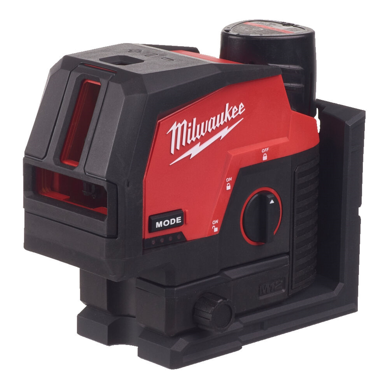 Milwaukee M12 CLLP-301C 12V Li-Ion accu laser set (1x 3,0Ah) in koffer - 2 lijnen - Groen - 38m-image