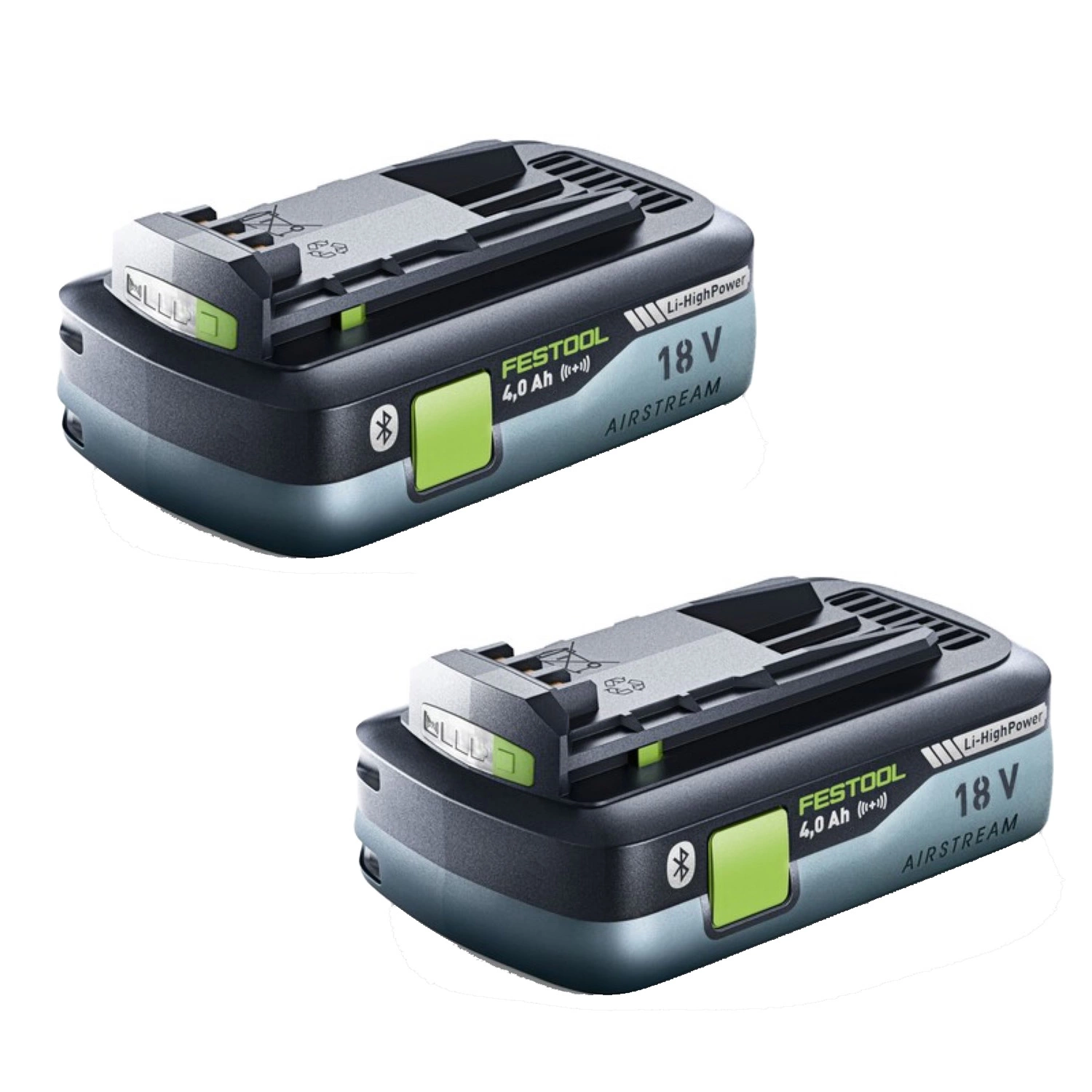 Festool BP 18 Li Batterie Li-ion 18V - 4.0Ah (2pcs)-image