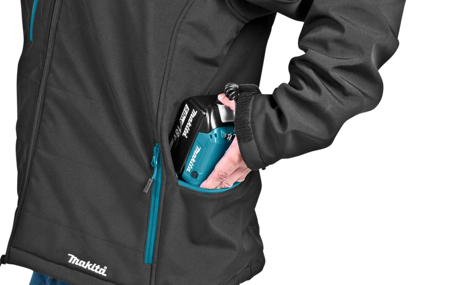 Veste Chauffante - Makita DCJ205ZL - L - 18V-image