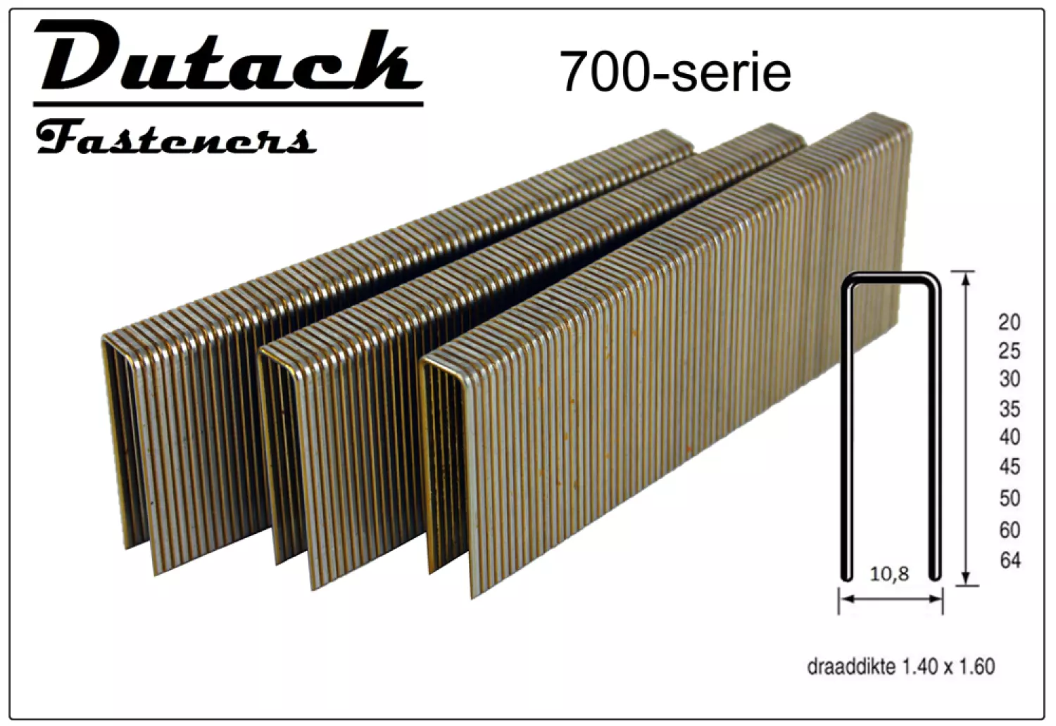 Dutack 5056039 Nieten - Serie 700 - 25mm (10000st)-image