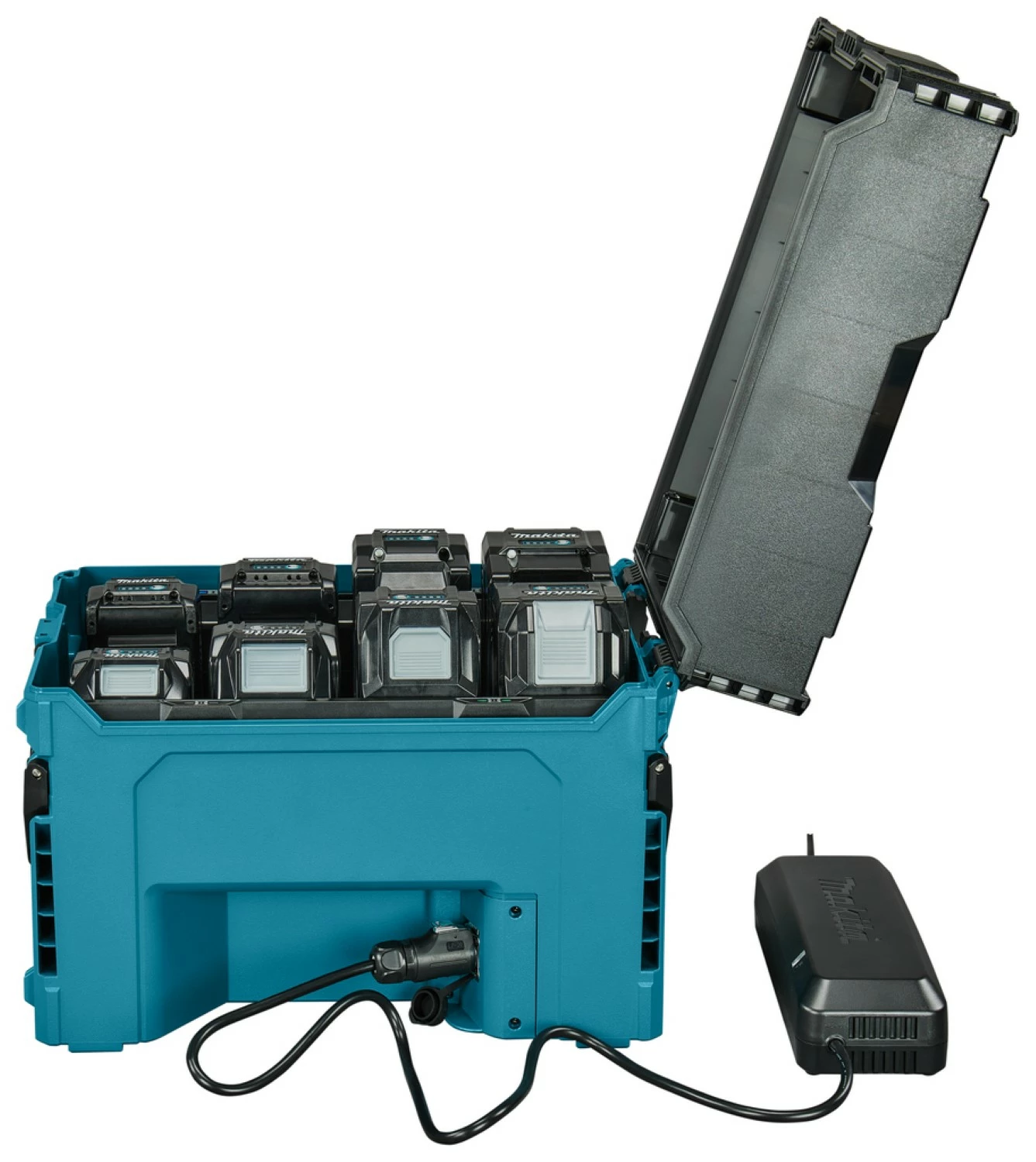 Makita BC001 XGT Oplaadbox voor max 8 accu's (t/m BL4080F)-image