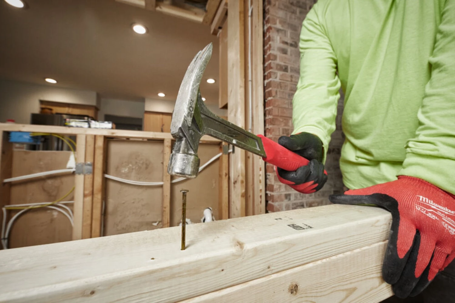 Milwaukee 4932478654 Rechte Klauwhamer - Shockshield handgreep - 570 gram-image