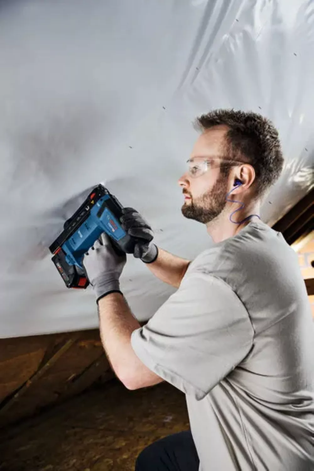 Bosch GTH 18V-14 18 V sans fil Agrafeuse dans L-boxx - 10,6 mm - 6-14 mm-image