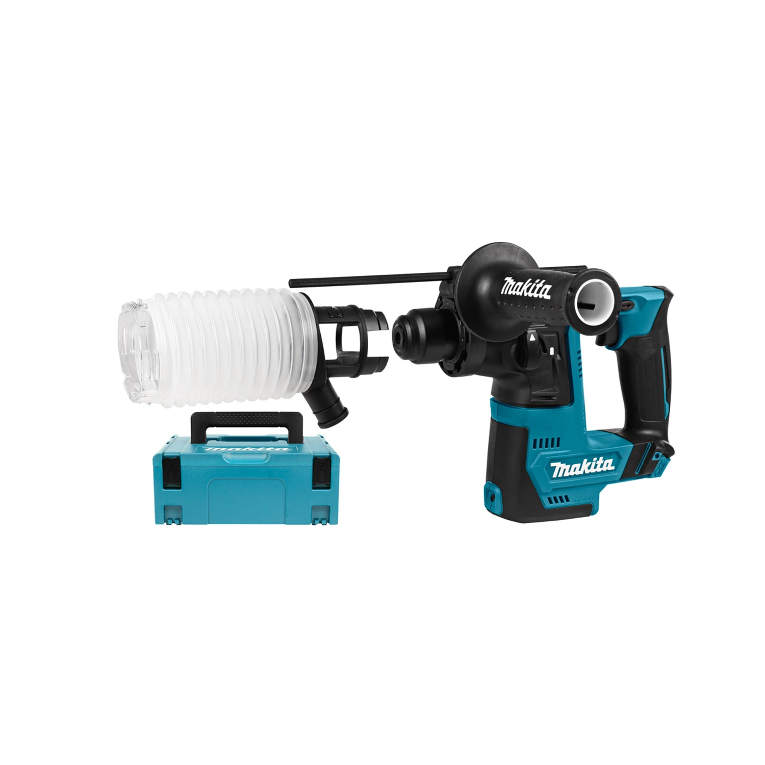 Makita HR140DZJ 10,8V Li-ion accu boorhamer body incl. stofafzuiging in Mbox-image